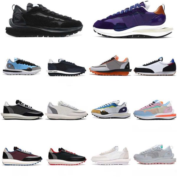 new men women running shoes ld waffle grey blue void white nylon black multi bright citron green summit net orange blaze mens trainers